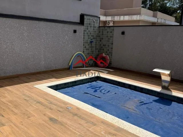 Imagem 15: Casa Moderna, 4 Dormitórios, com Piscina, no Condomínio Ibi Aram 1, em Itupeva - Porteira Fechada