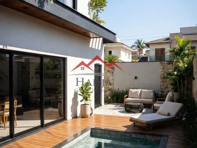 Imagem: Casa com 4 Suítes e Piscina no Condomínio