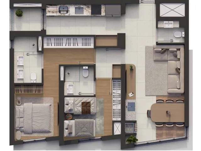Imagem 9: Amaran Apartamento com 3 dormitórios
