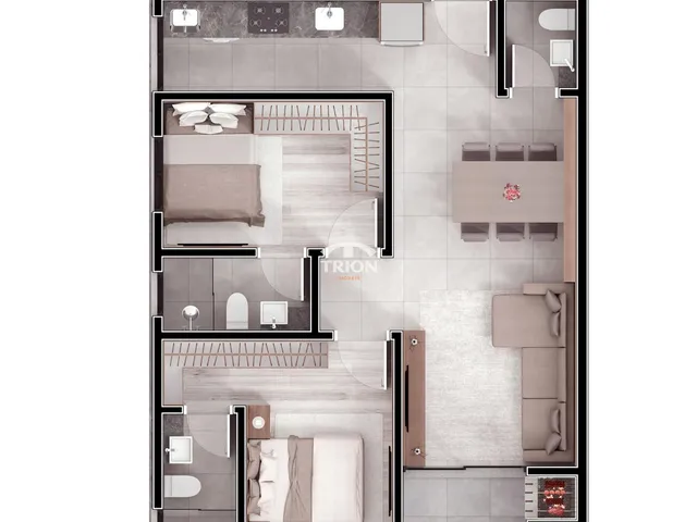 Imagem 4: Apartamento de 2 Suítes À Venda | Centro
