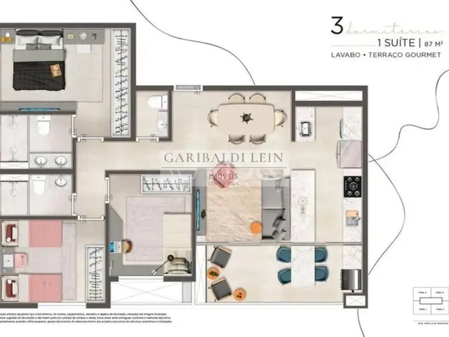 Imagem 4: 0 Apartamento com 3 dormitórios
