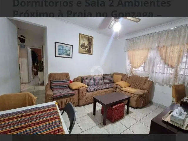 Imagem 6: Apartamento com 3 Dormitórios À Venda, 90 M² por R$ 410.000 - Gonzaga - Santos/Sp
