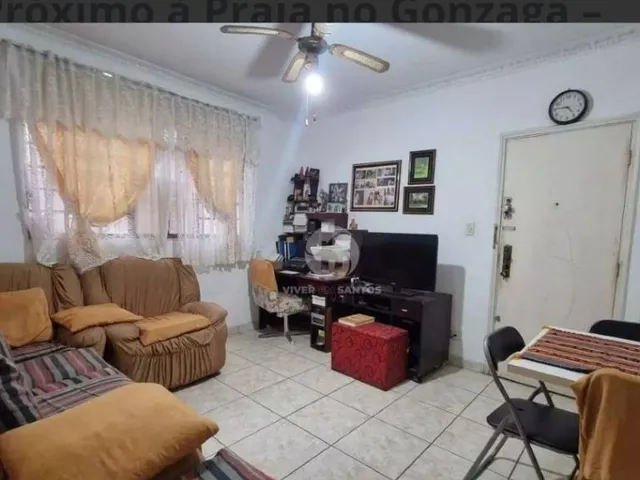 Imagem 4: Apartamento com 3 Dormitórios À Venda, 90 M² por R$ 410.000 - Gonzaga - Santos/Sp