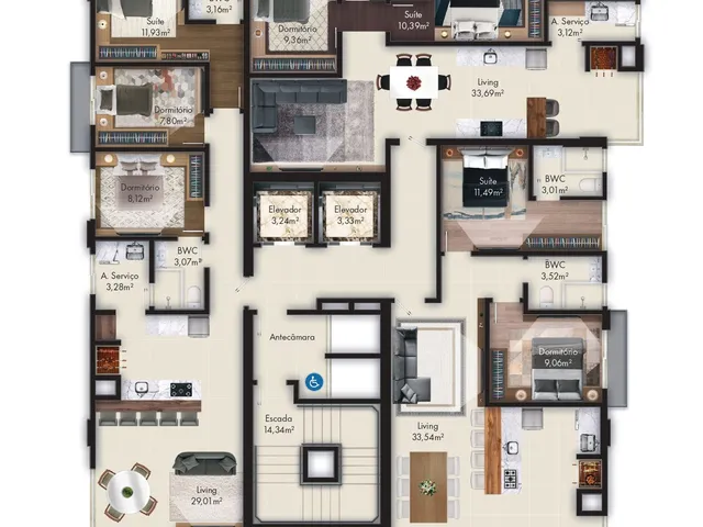 Imagem 5: 0 Apartamento com 2 dormitórios