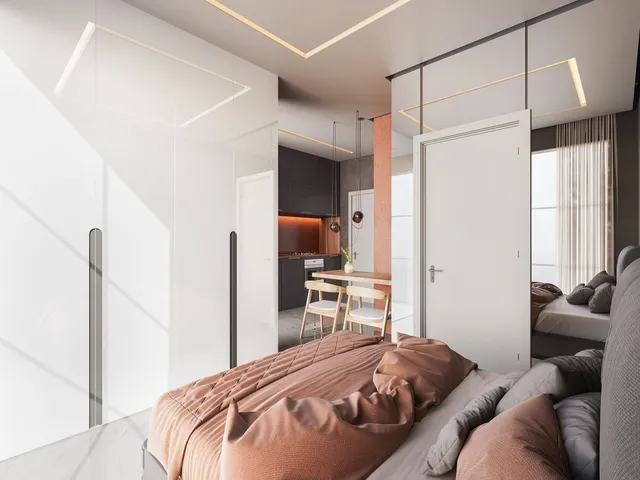 Imagem 9: Apartamento em Construção em Porto Belo/Sc com 38M² Área Privativa Sendo 1 Dormitório 1 Vaga de Garagem, Lazer Completo