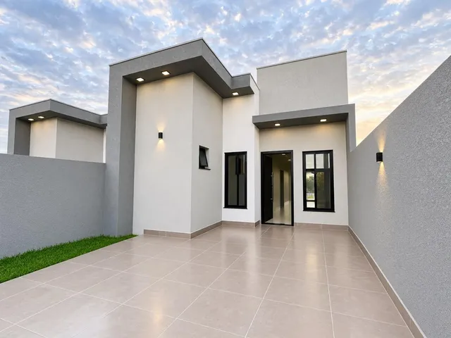 Imagem 1: Casa Nova e com Sobra de Terreno À Venda no Jardim Pancera - Toledo Pr