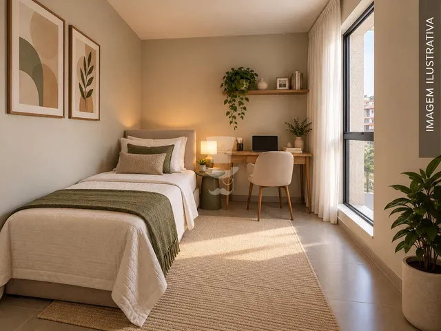 Imagem 9: Apartamento À Venda em Barbacena com 3 Dormitórios Sendo 1 Suíte no Funcionários