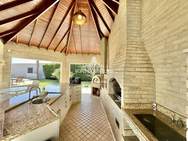 Imagem 6: Cond. São Paulo II - Maravilhosa! 5 Suítes, 70% Mobiliada, Lareiras, Piscina, Gourmet!