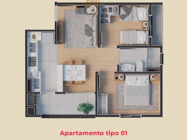 Imagem 13: Apartamento Novo a Venda no Bairro Rau em Jaraguá do Sul