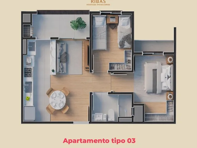Imagem 11: Apartamento Novo a Venda no Bairro Rau em Jaraguá do Sul