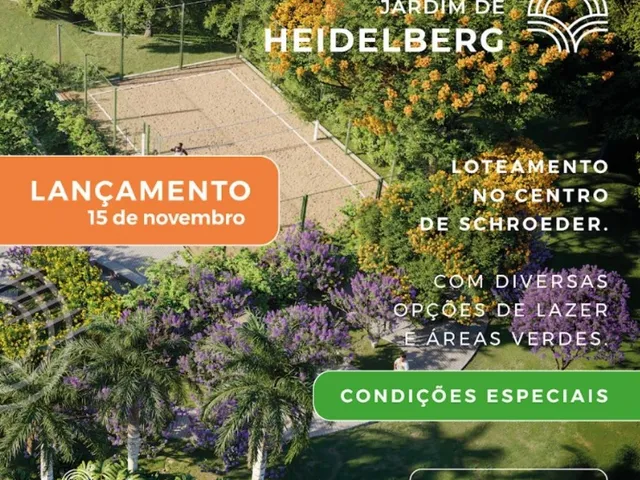 Imagem: Loteamento Schroeder Jardim de Heidelberg