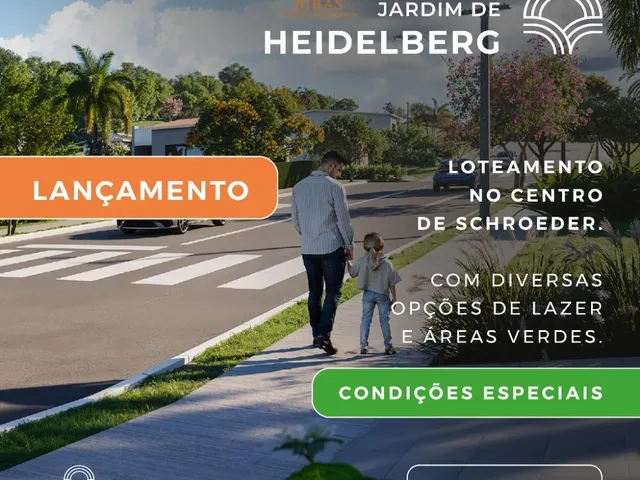 Imagem 3: Loteamento Schroeder Jardim de Heidelberg