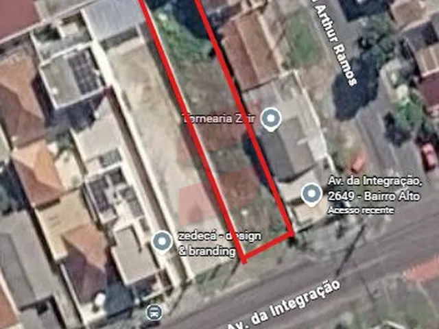 Imagem 3: Terreno À Venda com 500M² por R$ 570.000,00 no Bairro Bairro Alto - Curitiba / Pr
