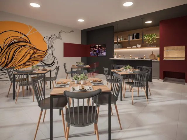 Imagem 4: Apartamento com 2 Dormitórios À Venda por R$ 374.900,00 no Bairro Jardim Amélia - Pinhais / Pr