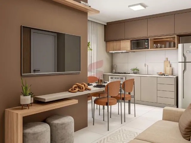 Imagem 13: Apartamento com 2 Dormitórios À Venda por R$ 285.410,90 no Bairro Capela Velha - Araucária / Pr
