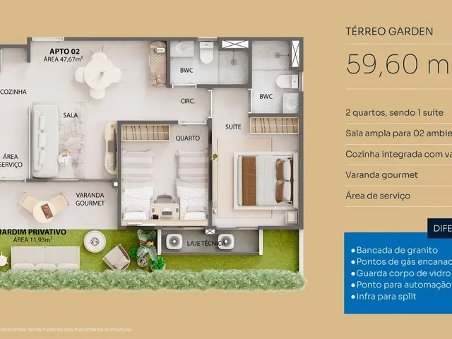 Imagem 4: Siqueira Vende: Apartamento Alto-Padrão no Vale dos Guararapes