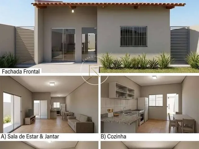 Imagem 2: Casa À Venda em Barreiras, Cidade Nova, com 2 Quartos, 51M²