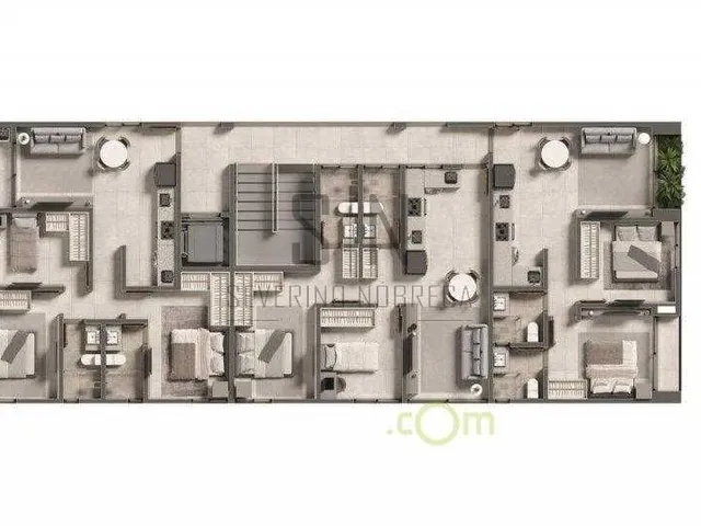 Imagem 12: Apartamento Pronto para Morar Bessa ! C/Elevador, 100 Metros do Mar C/2Quartox,01 Suíte, 01 Varga Piscina