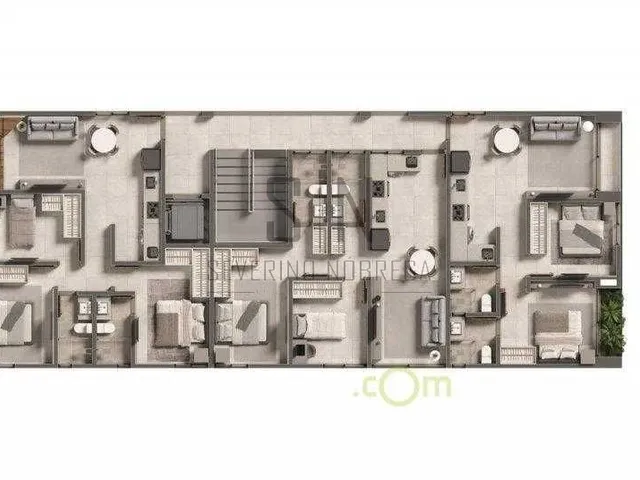 Imagem 13: Apartamento Pronto para Morar Bessa ! C/Elevador, 100 Metros do Mar C/2Quartox,01 Suíte, 01 Varga Piscina
