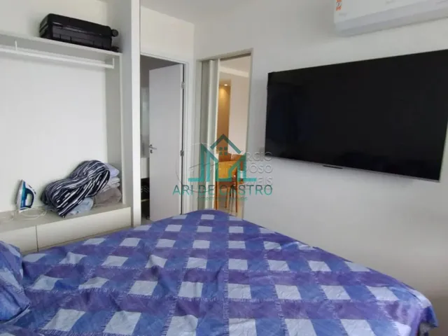 Imagem 8: Apartamento Mobiliado, 45M², Quarto e Sala com Varanda, 2 Vagas À Venda na Ponta Verde no Smart Stay - Maceió Alagoas