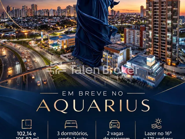 Imagem: Ares Aquarius 3 Dormitórios, 102 a 105