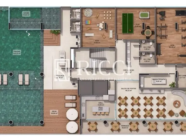 Imagem 15: Apartamento 2 Suítes com Vista Mar na Vila Mirim