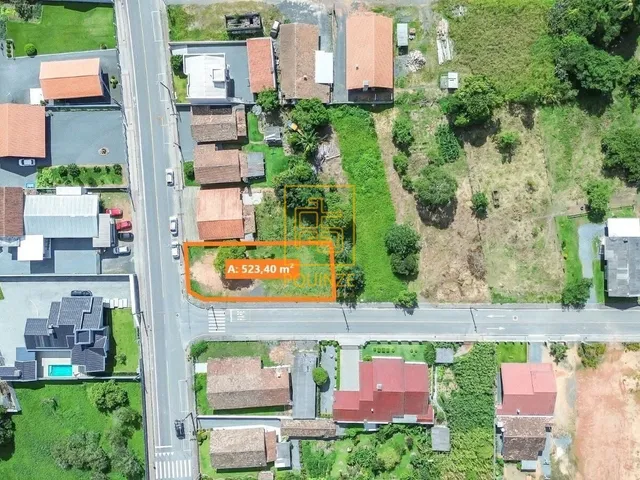 Imagem 4: Terreno de Esquina e Plano no Centro de Doutor Pedrinho