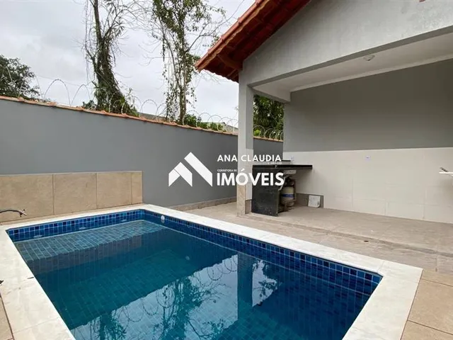 Imagem 6: Casa Nova com Piscina na Praia de Itanhaém, 400 Metros da Av. Marginal Lado Serra