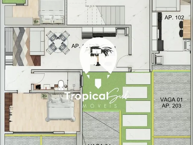 Imagem 4: Apartamento Novo À Venda, Balneário Ipanema, Pontal do Parana - Pr