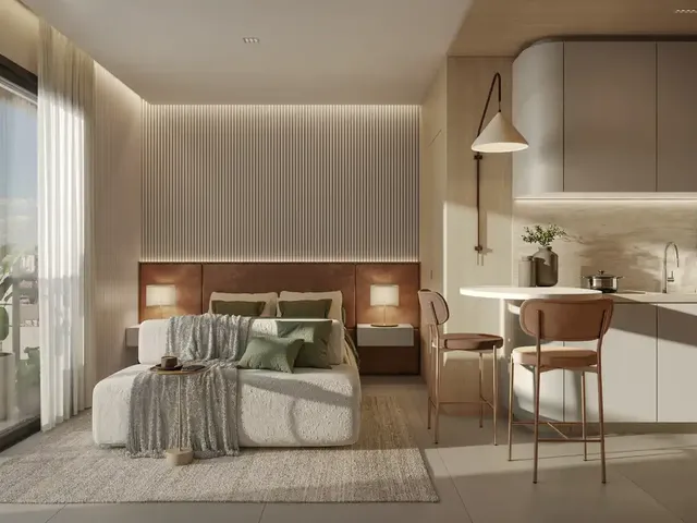 Imagem 12: Apartamento À Venda, no Beach Class Bahia em Salvador, Stiep, com 2 Quartos, 61.11M²