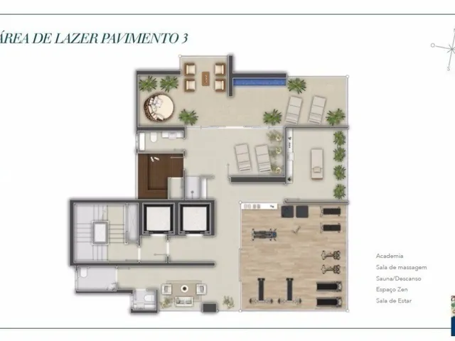 Imagem 15: Edifício Olympo Tower - Apartamento 04 Dormitórios - Mobiliado - Alto Padrão - no Coração da Avenida Brasil