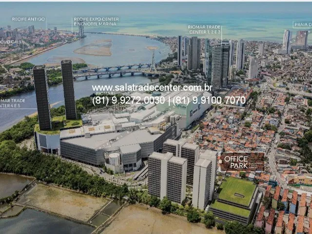 Imagem 3: Sala Comercial À Venda no Empresarial Office Park, Pina, Recife-Pe: 1 Sala, 26,32 M² de Área