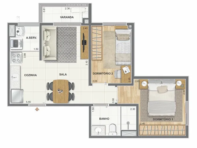 Imagem 5: Caminhos da Guanabara - Residencial