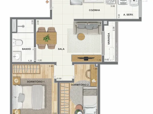 Imagem 6: Caminhos da Guanabara - Residencial