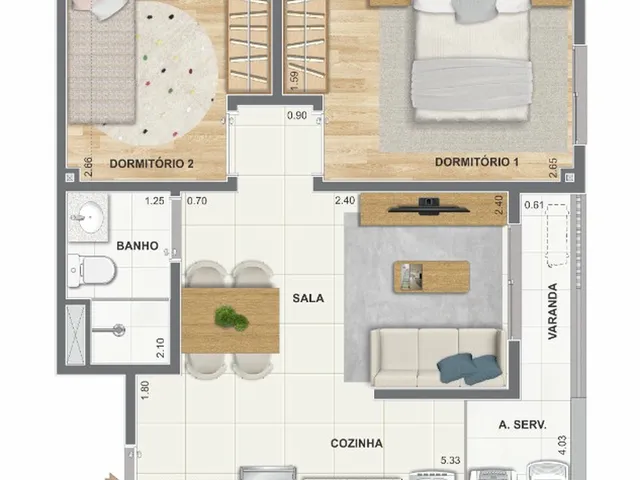 Imagem 7: Caminhos da Guanabara - Residencial