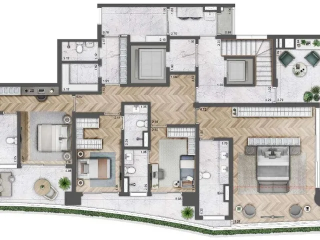 Imagem 6: Apartamento À Venda no Bairro Moema - São Paulo/Sp