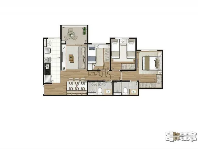 Imagem 14: Apartamento À Venda em São Paulo/Sp