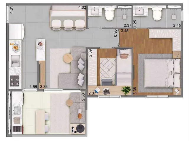 Imagem 10: Apartamento À Venda no Bairro Vila Matilde - São Paulo/Sp