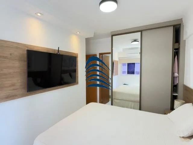 Imagem 6: Venda - Pituba Excelente Apartamento 2 Quartos Sendo 1 Suíte, 65,74M, Nascente, Andar Intermediário, 100% Climatizado