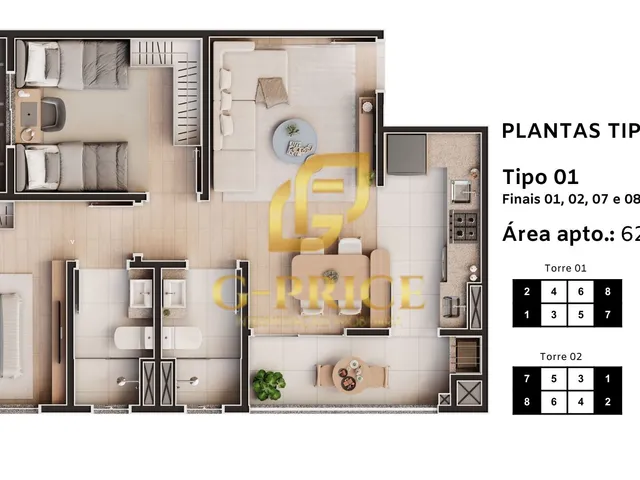 Imagem 16: Apartamento Novo com Vista para o Mar À 150 Mts da Praia com Lazer Completo