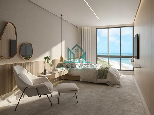 Imagem 2: Edifício Rivage - Apartamento Beira-Mar com 3 Suítes À Venda em na Praia de Guaxuma, Maceió-Al