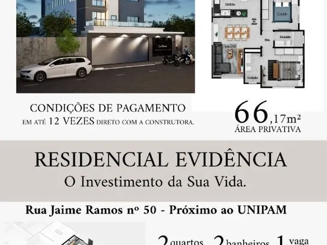 Imagem 3: Apartamento À Venda, 66 M² por R$ 450.000,00 - Centro - Patos de Minas/Mg