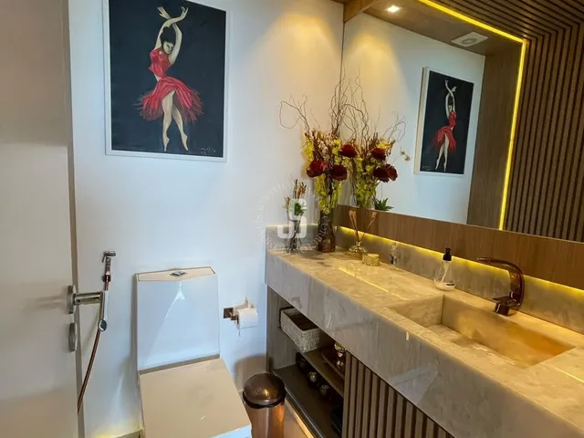 Imagem 12: Apartamento de 3 Suítes + Escritorio, Varanda com Vista Mar, 4 Vagas Á Venda em Pituaçu, no Condomínio Hemisphere 306º