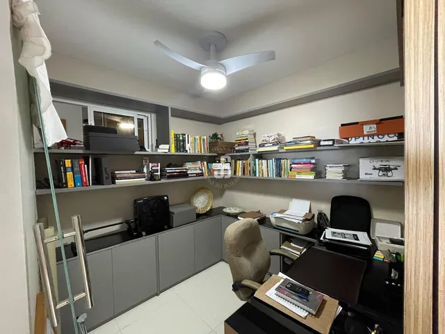 Imagem 14: Apartamento de 3 Suítes + Escritorio, Varanda com Vista Mar, 4 Vagas Á Venda em Pituaçu, no Condomínio Hemisphere 306º