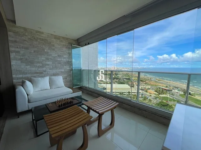 Imagem 6: Apartamento de 3 Suítes + Escritorio, Varanda com Vista Mar, 4 Vagas Á Venda em Pituaçu, no Condomínio Hemisphere 306º