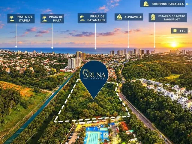 Imagem 3: Aruna Patamares Apartamento À Venda no Bairro Piatã - Salvador/Ba