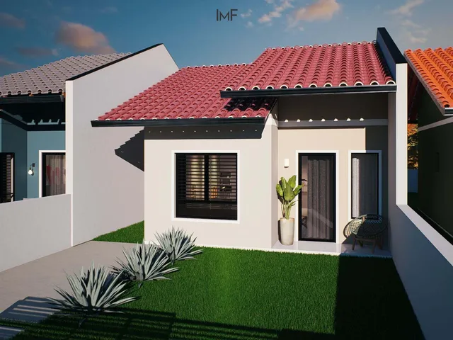 Imagem: Casa Nova À Venda no Loteamento Paraíso