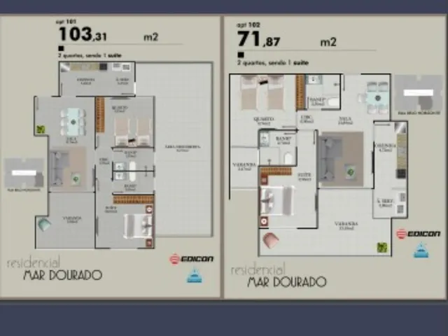 Imagem 8: Lançamento na Praia da Cerca com 2 Quartos Sendo 1 Suíte / Guarapari - Es