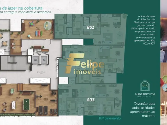 Imagem 11: Lançamento na Enseada Azul: Alba Bacutia Residencial