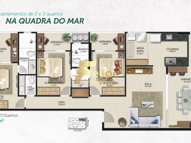 Imagem 2: Lançamento na Enseada Azul: Alba Bacutia Residencial